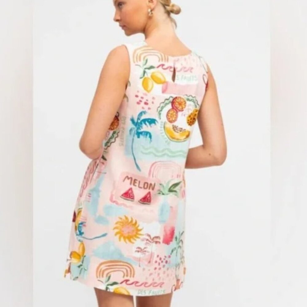 Anthropologie Paper Heart | Summer Haze Mini Dress | M / L | EUC - Picture 3 of 13